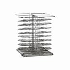 image of RATIONAL 60.12.022 Mobile Plate Rack with 52-Plates Capacity and 10-Full Size Pro/Classic