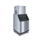 image of Manitowoc RFF1300A/D570 Air Cooled Flake 1264 lb Ice Machine with Bin, 532 lb Storage