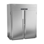 image of Victory RISA-2D-S1-HC 68" Two Section Solid Door Roll-In Refrigerator, Aluminum Interior, 70.84 cu. ft.