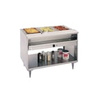 image of Randell 3313-240 48" Electric Hot Food Table, (3) Top Openings
