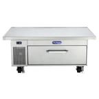 image of Randell FX-1CS-52-290 52" Flexible Refrigerator or Freezer Chef Base w/ 1 Drawer, 3 cu. ft.