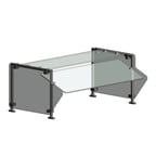 image of Randell RSW-STSSNA-36 Stationary Sneeze Guard