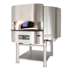 image of RositoBisani FGR150-ST Morello Forni Gas Rotary Pizza Oven, 6-7x16" Pizza Capacity
