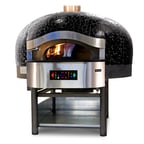 image of RositoBisani FGRI150-CM Wood / Coal / Gas Fired Rotary Oven w/ 59" Cooking Chamber, Touchscreen