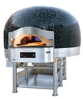 image of RositoBisani PG110-CM Wood / Coal / Gas Fired Pizza Oven w/ 43" Cooking Chamber, Round, Indoor