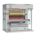 image of Rotisol USA MF975-2G-SS Rotisserie Gas Oven w/ 2 Spits, Countertop, 6-Chicken Capacity