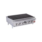 image of Royal Range of California RDRB-60 60" Countertop Gas Radiant Charbroiler, (10) Burners, 150.000 BTU