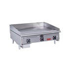 image of Royal Range of California RDSAC-36 36" Countertop Gas Griddle, 24" Deep, Solid State Controls