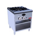 image of Royal Range of California SPR-180 18" Gas Stock Pot Range w/ (1) Two Ring Burner, Manual Controls, 50.000 BTU