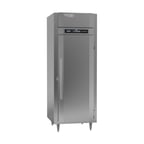 image of Victory RS-1D-S1-EW-PT-HC 31" One Section Wide Pass-Thru Refrigerator w/ 2 Solid Swing Doors, Stainless Steel, 26. cu. ft.