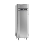 image of Victory RSA-1D-S1-PT-HC 27" One Section Pass-Thru Refrigerator w/ 2 Solid Swing Full Doors, Aluminum Interior, 23 cu. ft.