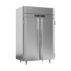image of Victory RSA-2D-S1-HC 52" Two Section Reach-In Refrigerator w/ 2 Solid Swing Full Doors, Aluminum Interior, 44.5 cu. ft.
