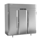image of Victory RSA-3D-S1-HC 78" Three Section Reach-In Refrigerator w/ 3 Solid Swing Full Doors, Aluminum Interior, 68 cu. ft.