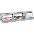 image of Turbo Air SAK-50R-N 48" Countertop Refrigerated Sushi Display Case, Right Compressor