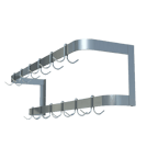 image of Sapphire Manufacturing SM-WR72 Wall-Mounted Pot Rack