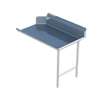 image of Sapphire Manufacturing SMCDT-96R 96" Clean Straight Dishtable w/ Right Table, 10.5" Backsplash