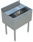 image of Sapphire Manufacturing SMIB-1812 Stainless Steel Insulated Underbar Ice Bin