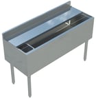 image of Sapphire Manufacturing SMIB-1848 Insulated Underbar Ice Bin w/ Bottle Holder