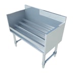 image of Sapphire Manufacturing SMLDR-36 Underbar Bottle Storage Display Unit, Four-Tiered