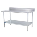 image of Sapphire Manufacturing SMTB-3048G Stainless Steel Top " 40" - 48" Work Table