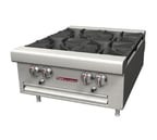 image of Southbend HDO-36 36" Countertop Gas Hotplate with (6) Burners, Manual Controls, 198.000 BTU
