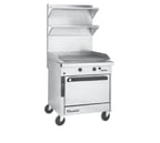 image of Southbend P36C-TTT 36" Gas Heavy Duty Range, 36" Full Griddle w/ Thermostatic Controls, (1) Cabinet Base, 96.000 BTU 