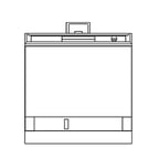 image of Southbend P36N-TTT 36" Gas Heavy Duty Range, 36" Full Griddle w/ Thermostatic Controls, Modular Base, 96.000 BTU