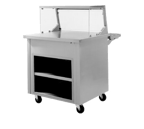 image of Delfield SC-28-NU 28" Shelleyglas® Solid Top Serving Counter w/ Enclosed Base