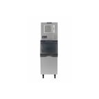image of Scotsman MC0322SA-1/B322S Air Cooled Half Cube 356 lb Ice Machine with Bin, 370 lb Storage
