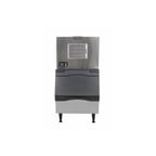 image of Scotsman MC0330SA-1/B330P Air Cooled Half Cube 400 lb Ice Machine with Bin, 344 lb Storage