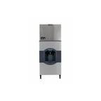 image of Scotsman MC0630MW-32/HD30B-1 Full Cube 633 lb Ice Machine with Ice Dispenser, 180 lb Bin