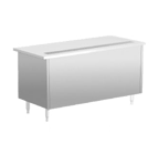 image of Delfield SCU-50-NU 50" Shelleysteel™  Mobile Beverage Serving Counter w/ Enclosed Base