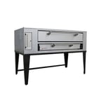 image of Marsal SD-10866 Gas Single Deck Pizza Oven, 10"H x 44" x 66" Baking Chamber