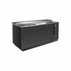 image of Serv-Ware BC-65-HC 64" Flat Top Bottle Cooler, 17.2 cu. ft.