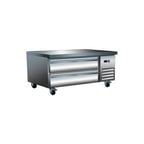 image of Serv-Ware CB48-HC 50" 2 Drawers Refrigerated Chef Base, 6.5 cu. ft.