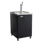 image of Serv-Ware DD24-1-HC 24" 1 Column Draft Beer Cooler, 7.2 cu. ft.