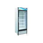 image of Serv-Ware GR12-HC 25" 1-Section Glass Door Refrigerator in White, 12 cu. ft.