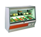 image of MarcRefrig SF-10 S/C 120" Double Duty Flat Refrigerated Meat Display Case