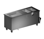 image of Delfield SH2C-74-NU 74" Hot/Cold Serving Counter, (2) Hot & (1) Ice-Cooled Well