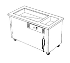image of Delfield SHC-96-NU 96" Hot/Cold Serving Counter, (1) Hot & (1) Ice-Cooled Well
