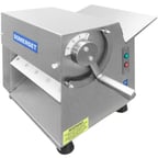 image of Somerset CDR-100 Countertop Single Pass Dough Sheeter, 10" Synthetic Rollers, Side Operation