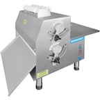 image of Somerset CDR-2100M Countertop Double Pass Dough Roller, 20" Metallic Rollers, Side Operation