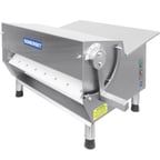 image of Somerset CDR-500M Countertop Single Pass Dough Sheeter, 20" Metallic Rollers, Side Operation