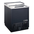 image of Spartan Refrig SBGF-27 25.5" Black Glass Froster, 90 Mugs Capacity