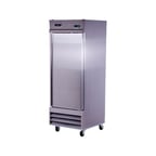 image of Spartan Refrig STR-23 29" One Section Reach-In Refrigerator w/ Solid Door, Bottom Mount, Stainless Steel, 23 cu. ft.