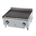 image of Star 5124CF 24" Countertop Electric Charbroiler w/ 24"W x 21"D Cooking Area, 6.6 kW