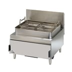 image of Star 630FF Star-Max® Full Pot Countertop Gas Fryer w/ 30-lb Capacity, Twin Baskets, LP Gas
