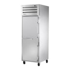 image of True STA1R-1S-HC 27" TOne Section Reach-In Refrigerator w/ Solid Door, Top Mounted, Aluminum Interior-Stainless Floor