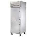 image of True STG1RPT-1S-1S-HC One Section Pass-Thru Refrigerator w/ Front Solid & Rear Solid Door, Stainless Steel Front-Aluminum Sides