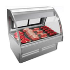 image of Structural Concepts GMG4 51" Single Duty Curved Refrigerated Meat Display Case, Remote